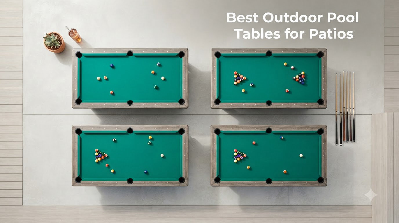 Best Outdoor Pool Tables for Patios