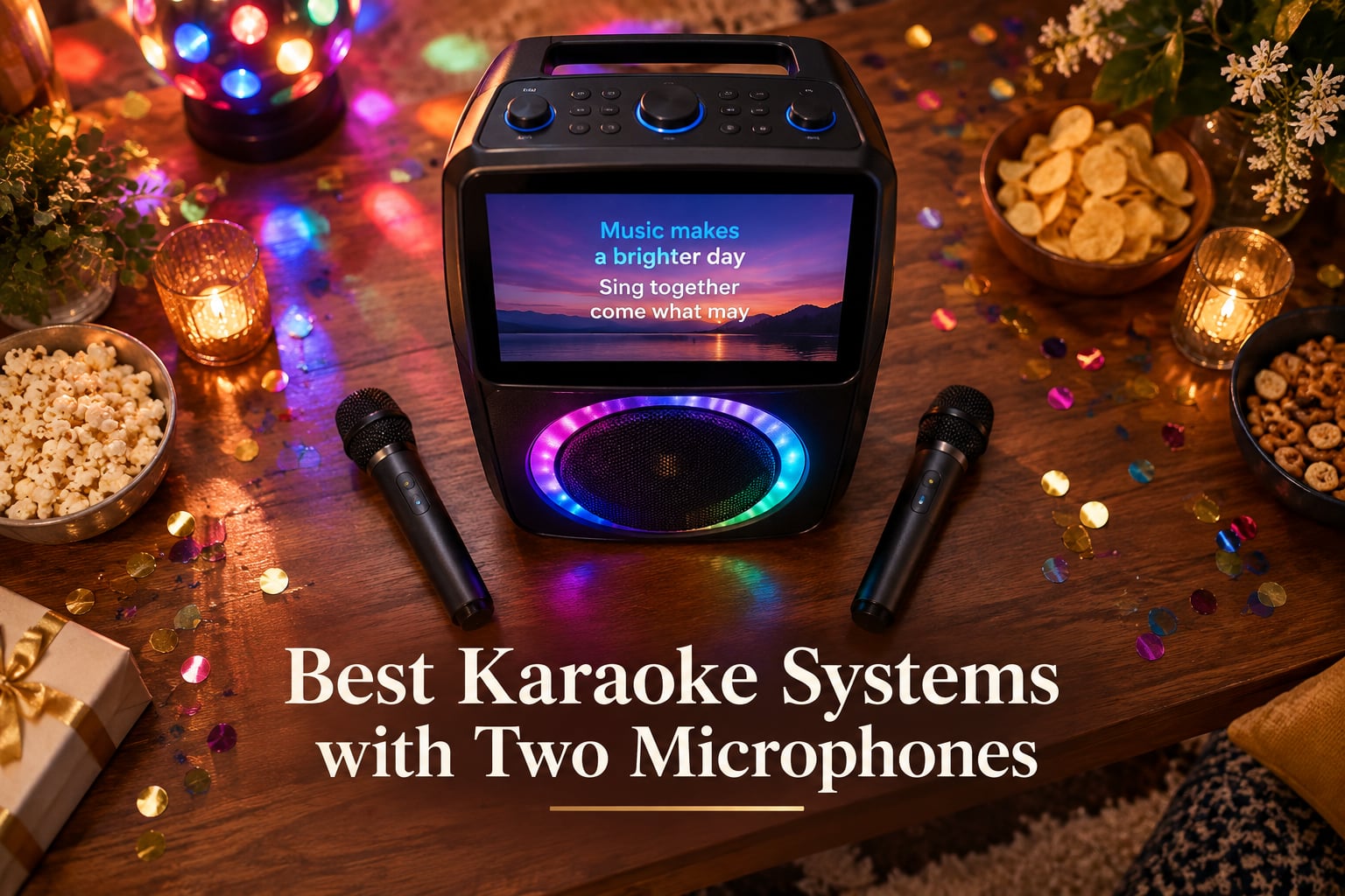 Best Karaoke Systems with Two Microphones