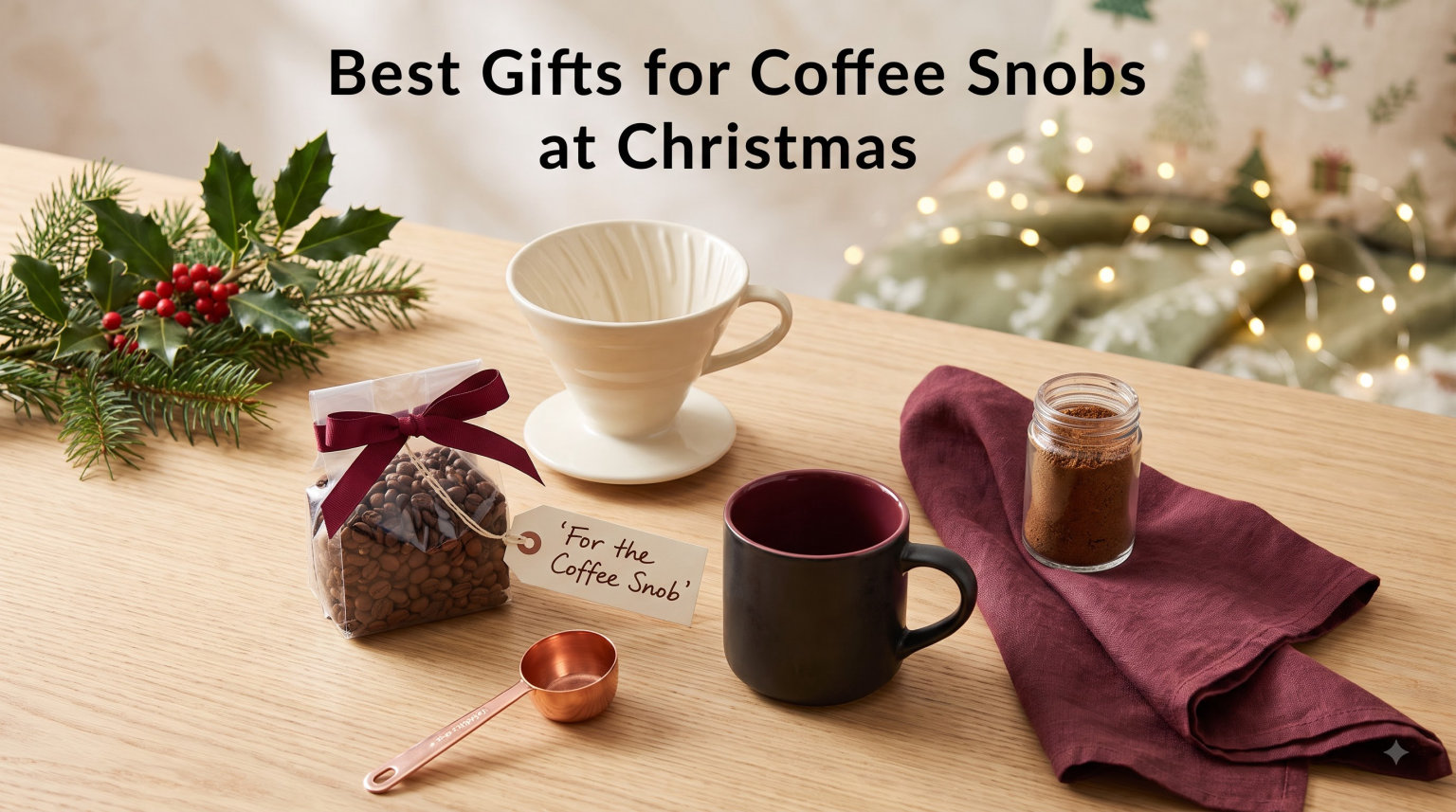 Best Gifts for Coffee Snobs at Christmas