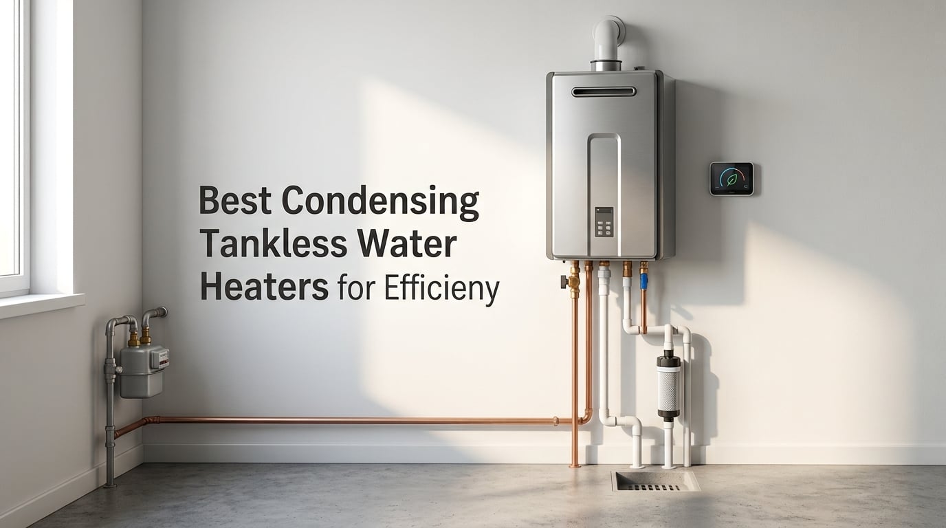 Best Condensing Tankless Water Heaters for Efficiency