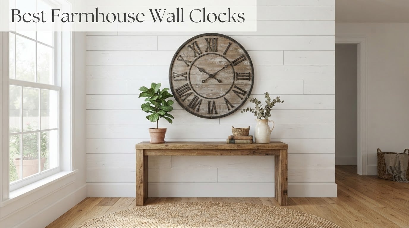 Best Farmhouse Wall Clocks
