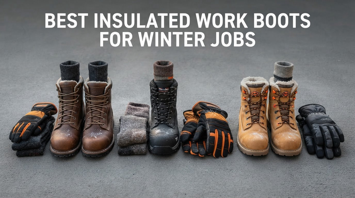 best insulated work boots for winter jobs