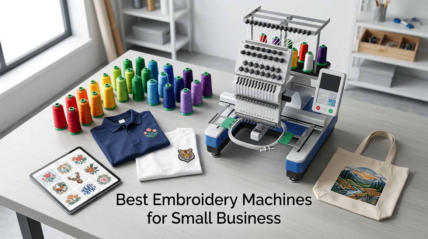 Best Embroidery Machines for Small Business
