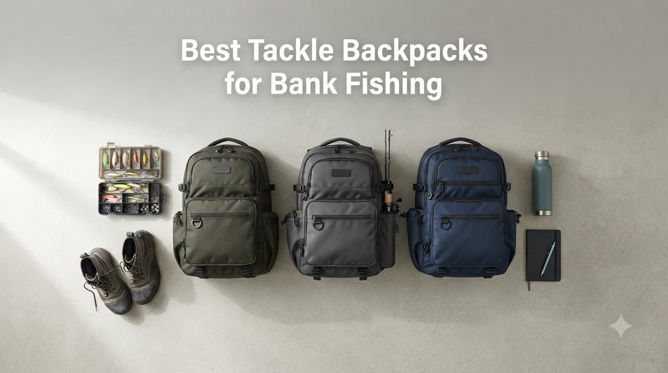 Best Tackle Backpacks for Bank Fishing