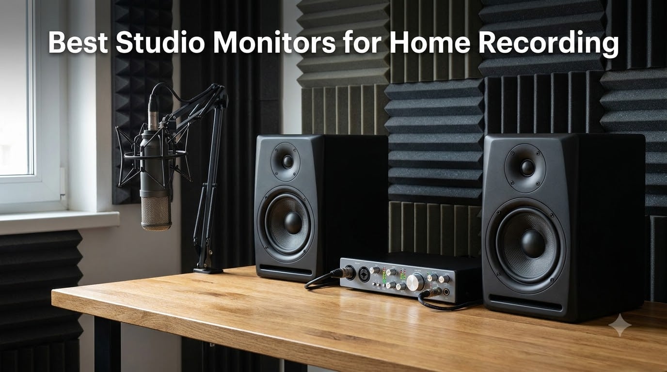 Best Studio Monitors for Home Recording