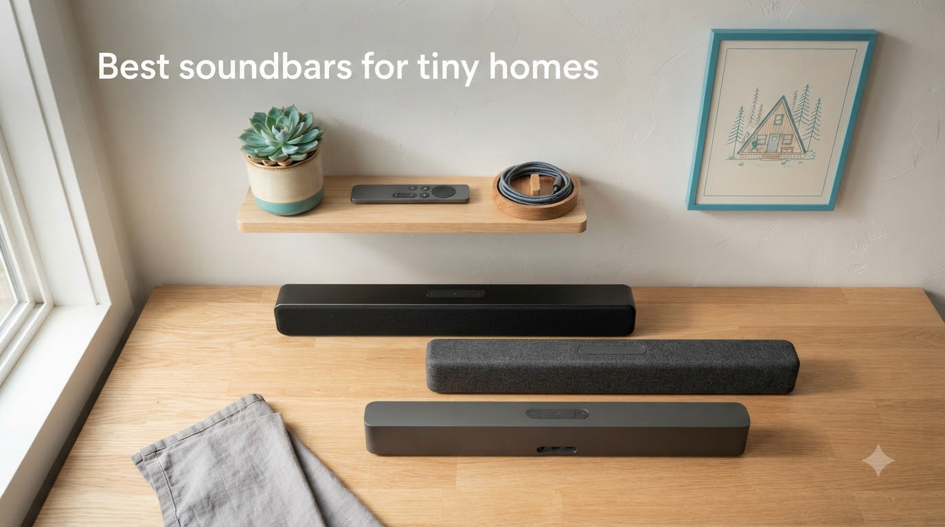 Best soundbars for tiny homes