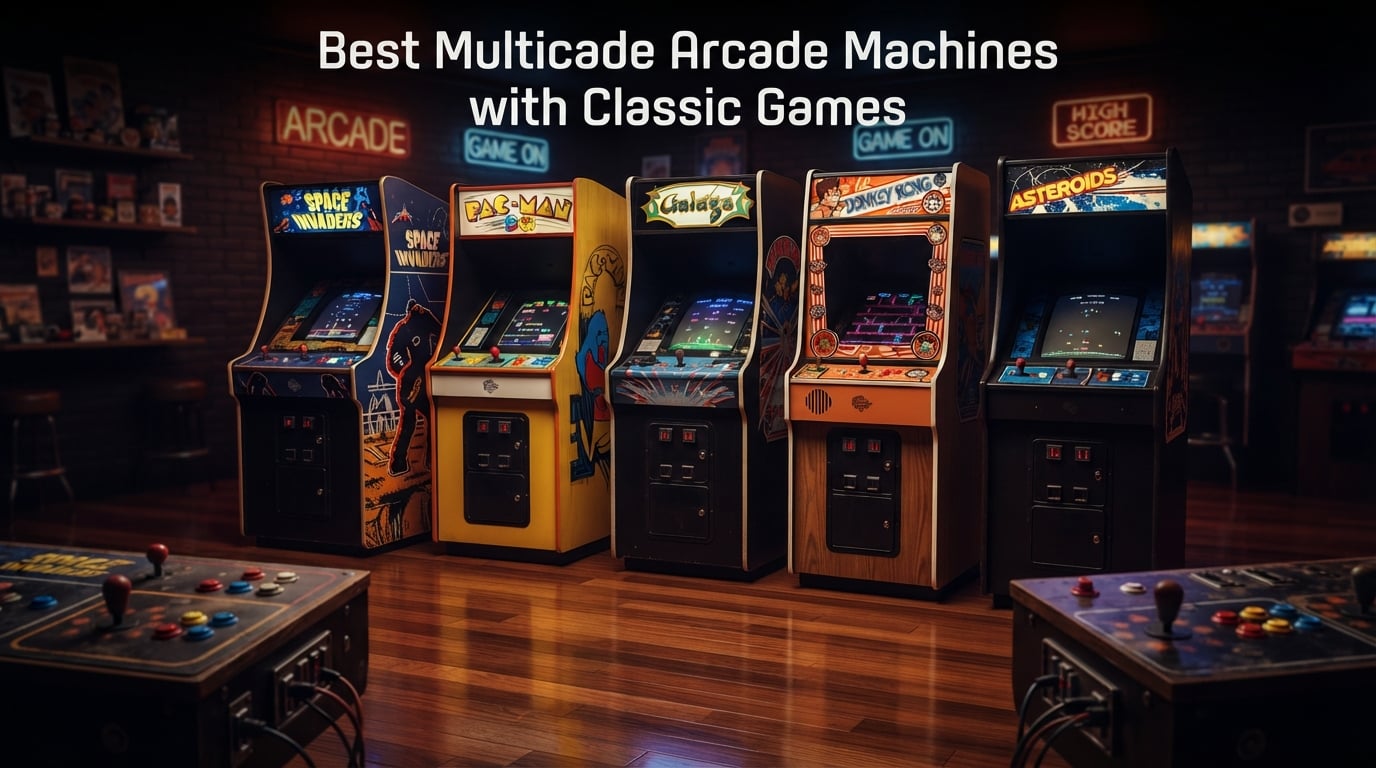 Best Multicade Arcade Machines with Classic Games
