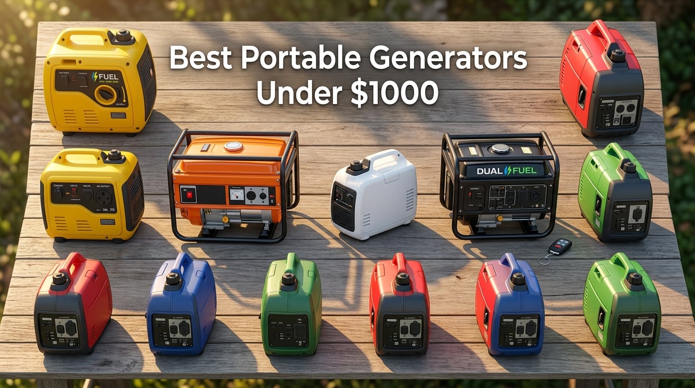 Best Portable Generators Under $1000