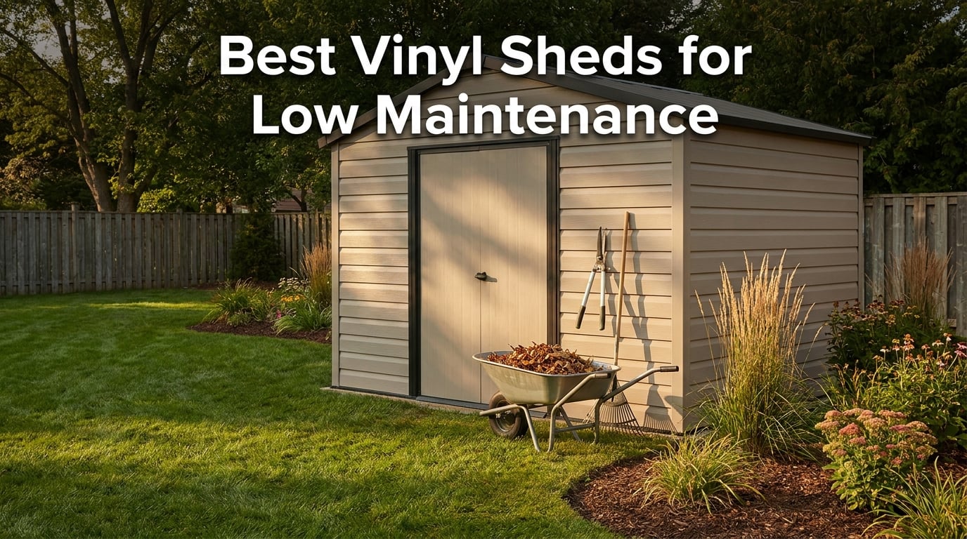 Best Vinyl Sheds for Low Maintenance