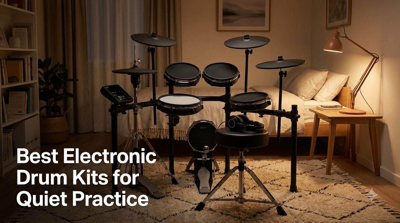 Best Electronic Drum Kits for Quiet Practice