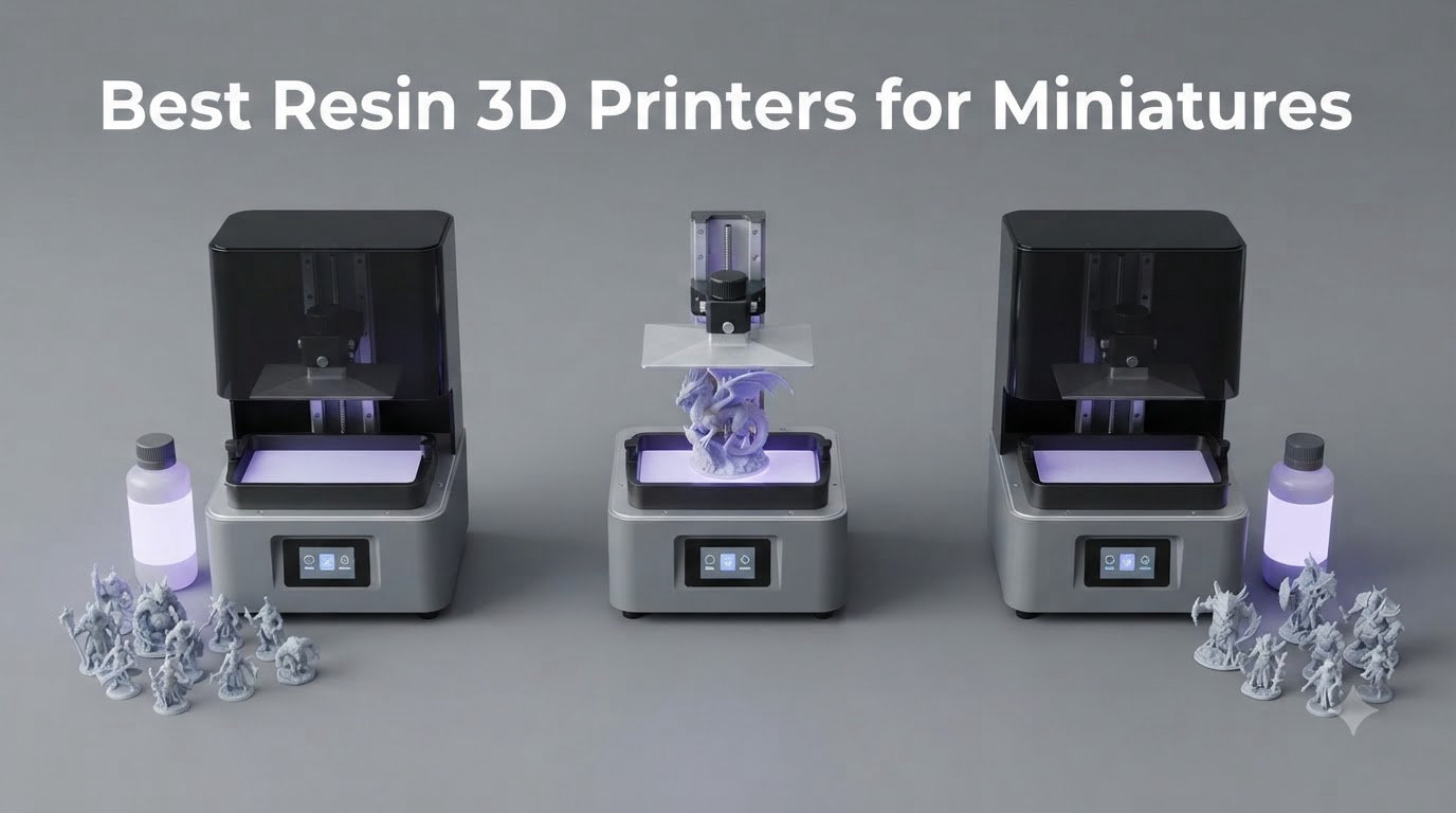 Best Resin 3D Printers for Miniatures