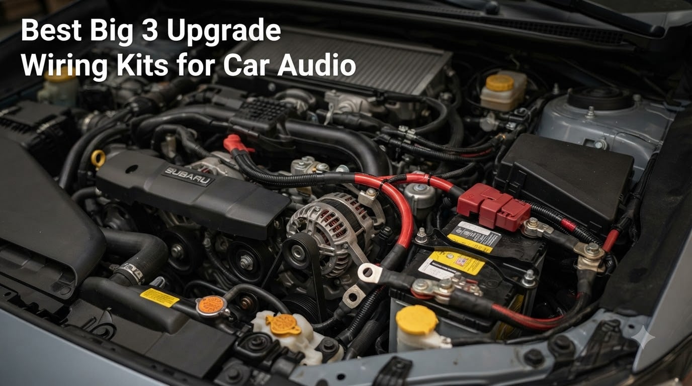 Best Big 3 Upgrade Wiring Kits for Car Audio