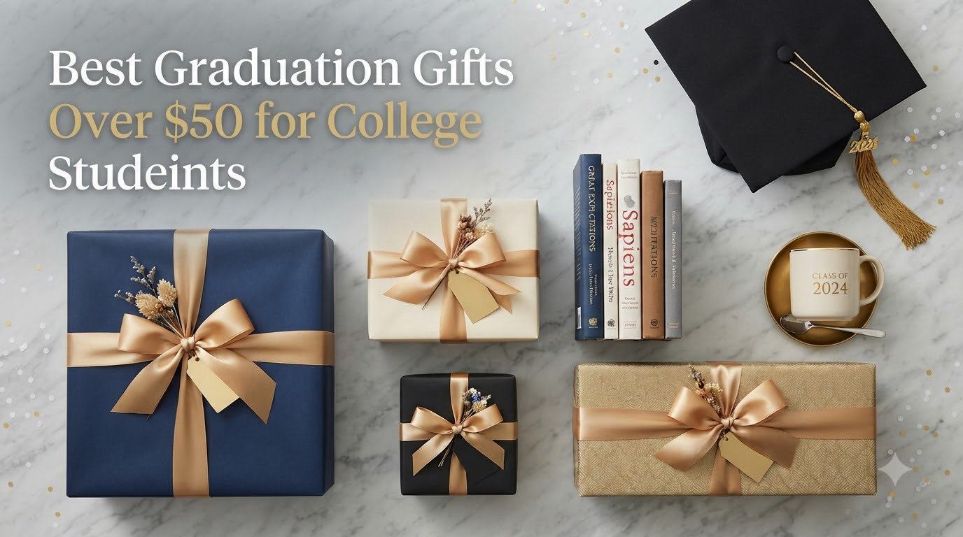 Best Graduation Gifts Over $50 for College Students