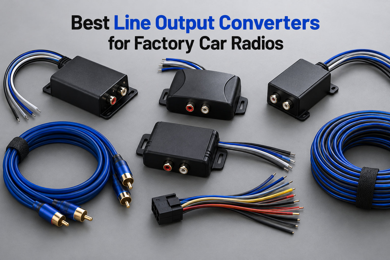 Best Line Output Converters for Factory Car Radios