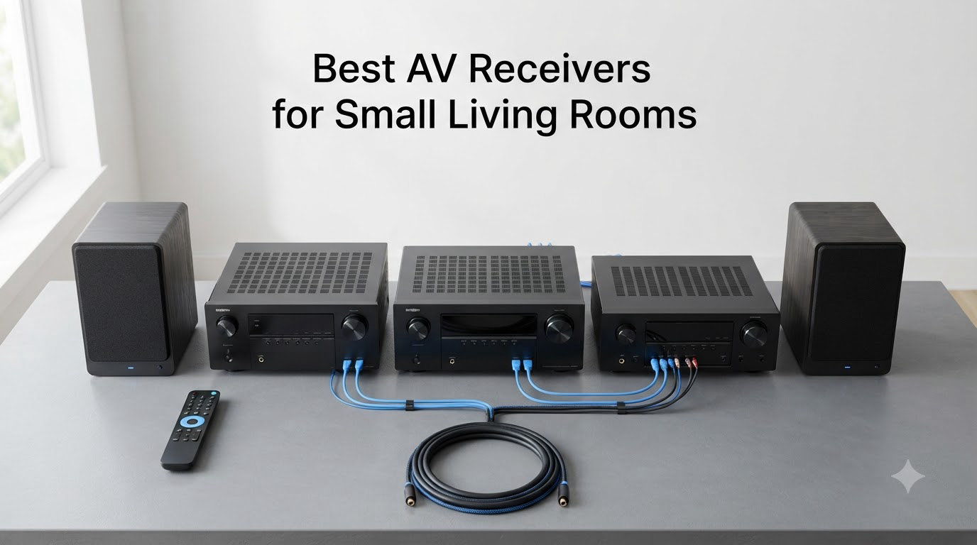 Best AV Receivers for Small Living Rooms