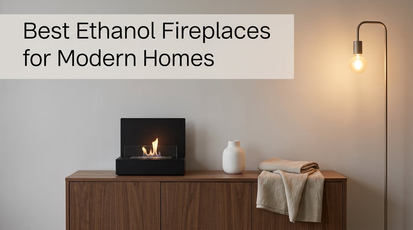 Best Ethanol Fireplaces for Modern Homes