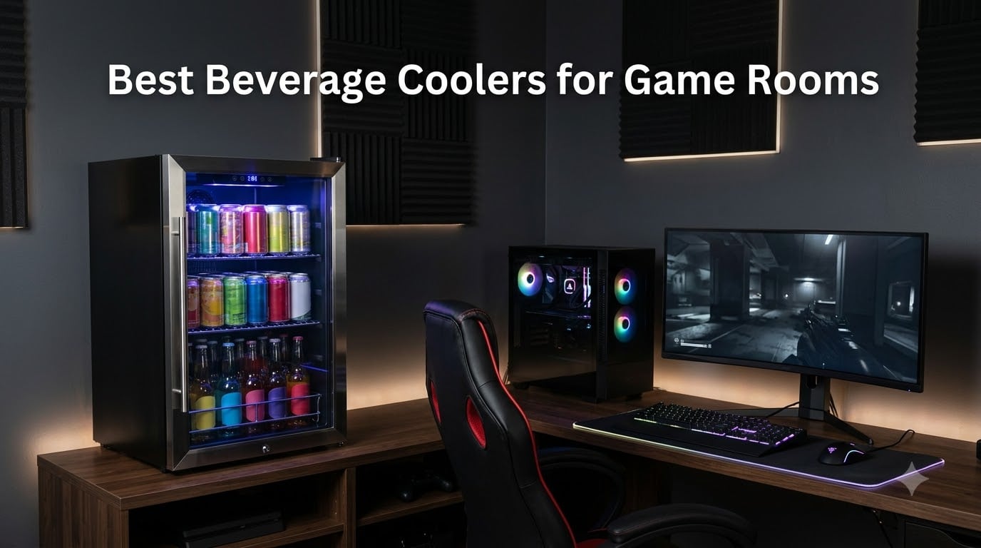 Best Beverage Coolers for Game Rooms