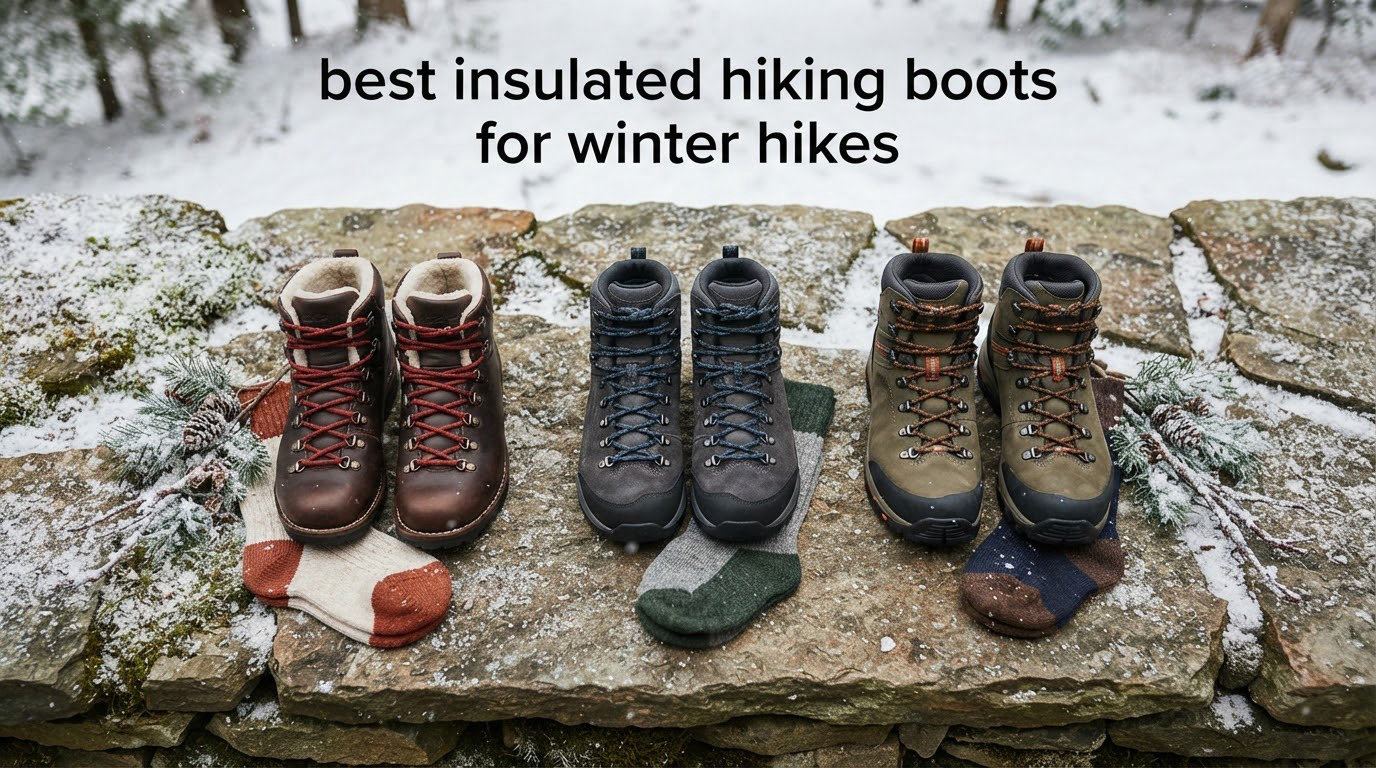 best insulated hiking boots for winter hikes