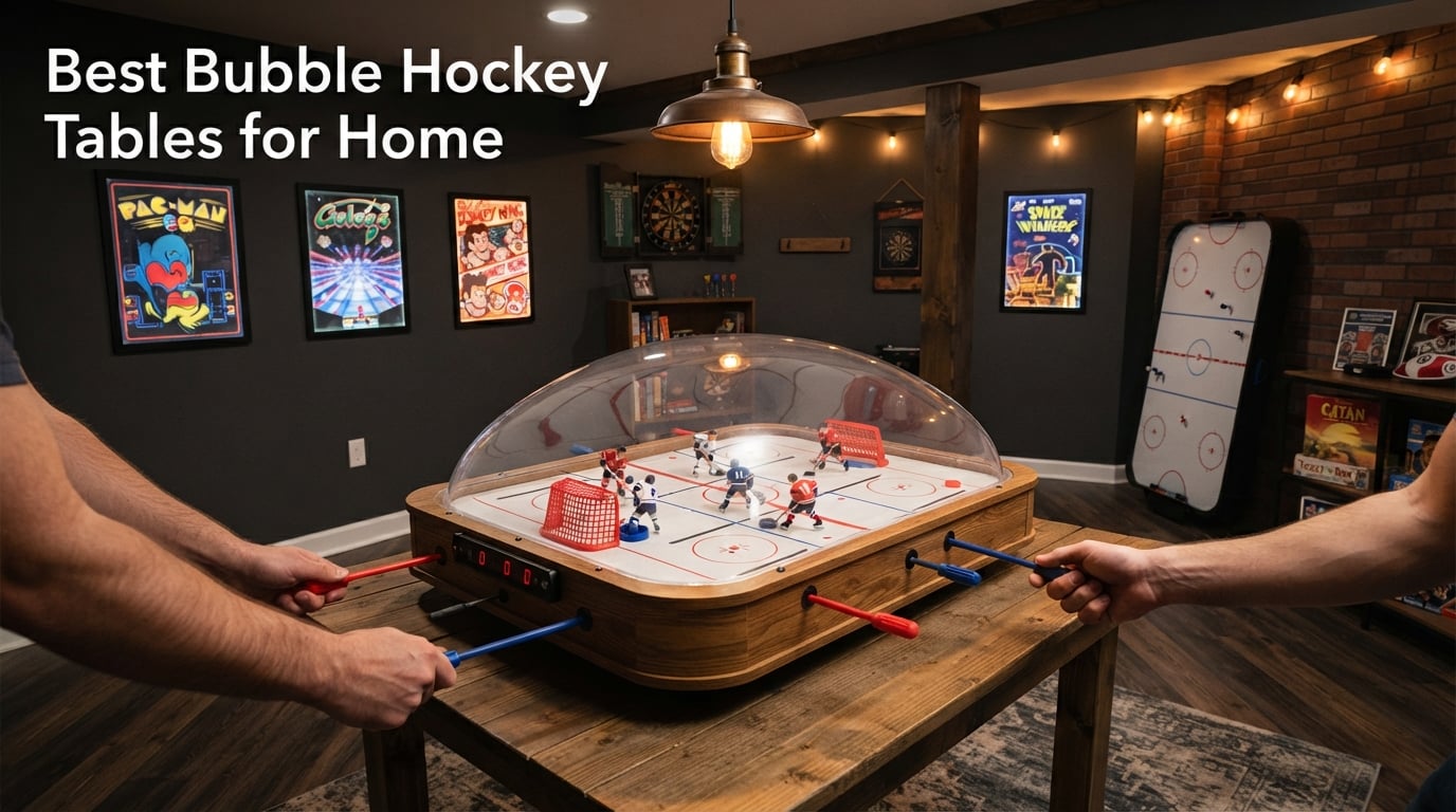 Best Bubble Hockey Tables for Home
