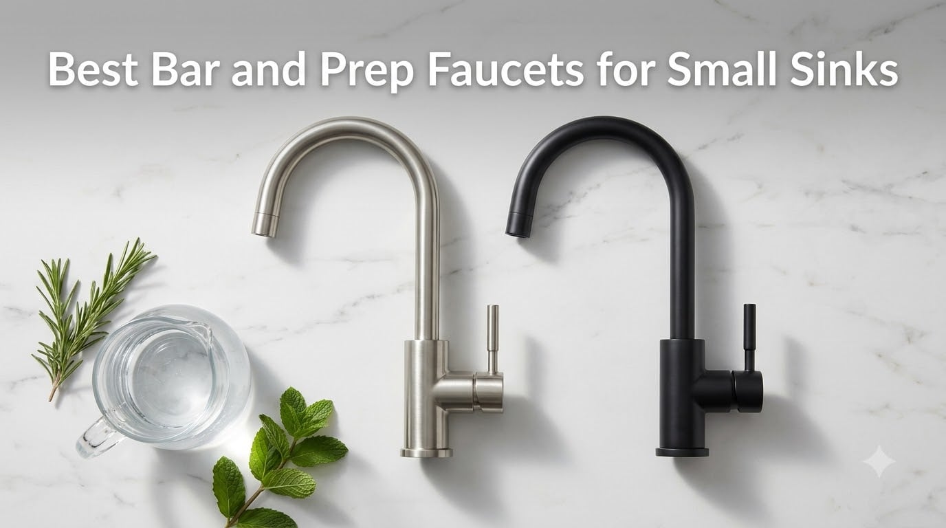 Best Bar and Prep Faucets for Small Sinks