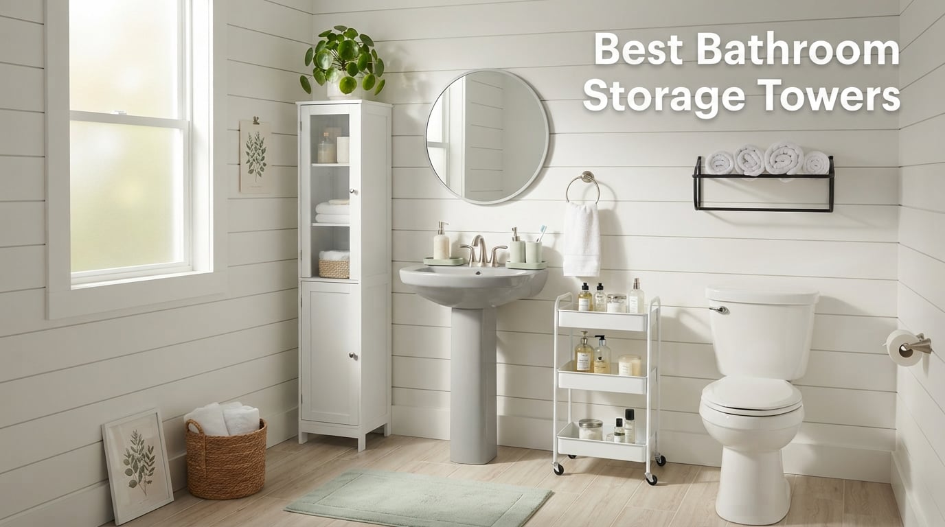 Best Bathroom Storage Towers