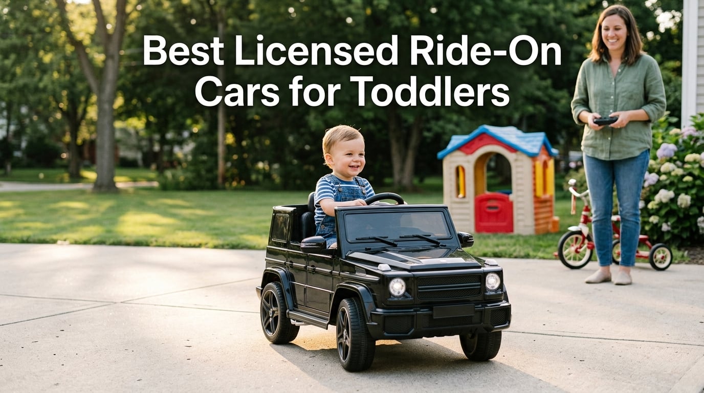 Best Licensed Ride-On Cars for Toddlers