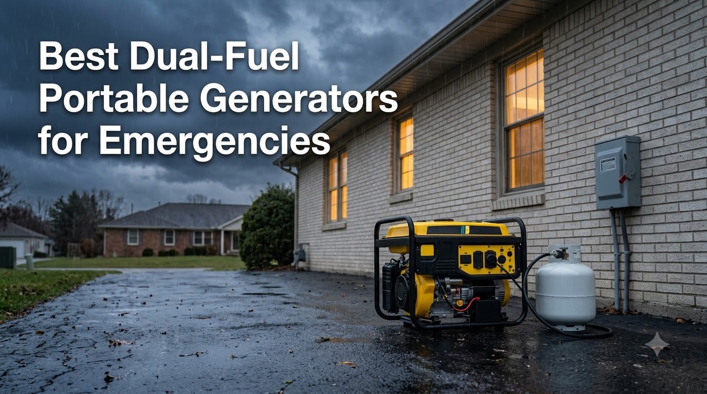 Best Dual-Fuel Portable Generators for Emergencies
