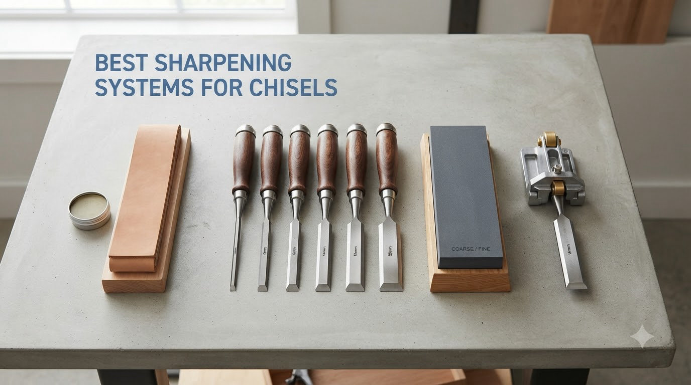 Best Sharpening Systems for Chisels