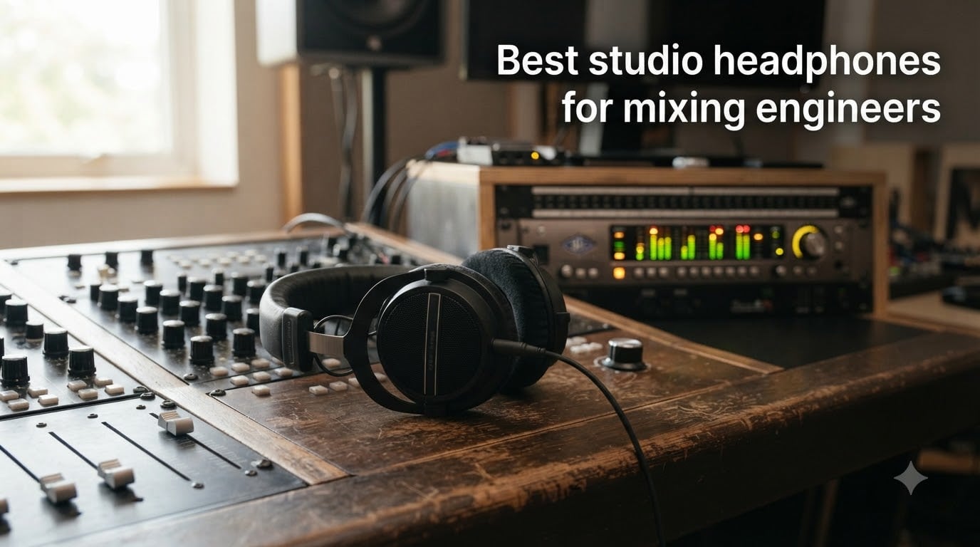 Best studio headphones for mixing engineers