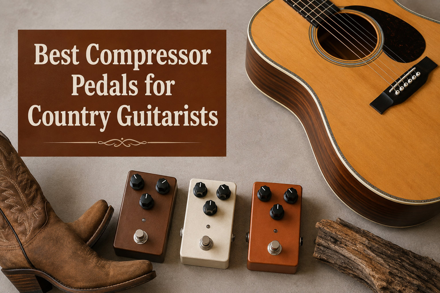 Best Compressor Pedals for Country Guitarists