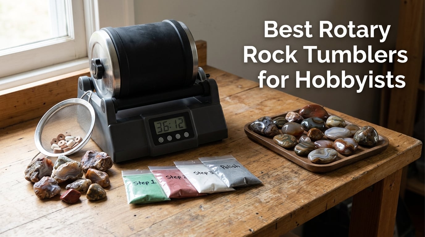 Best Rotary Rock Tumblers for Hobbyists