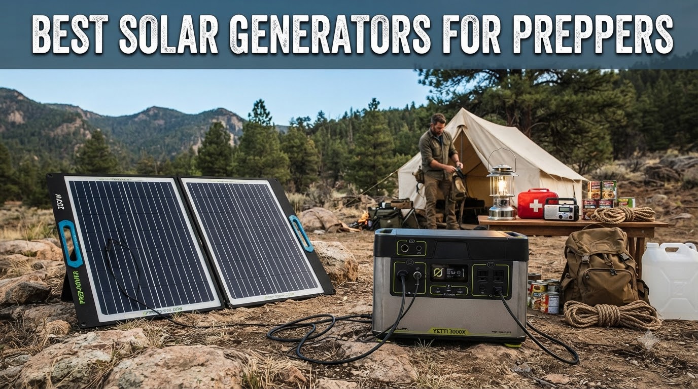 Best Solar Generators for Preppers