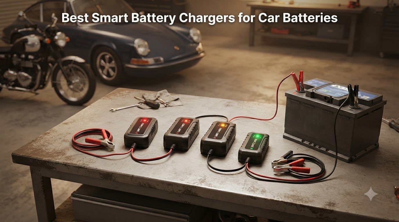 Best Smart Battery Chargers for Car Batteries