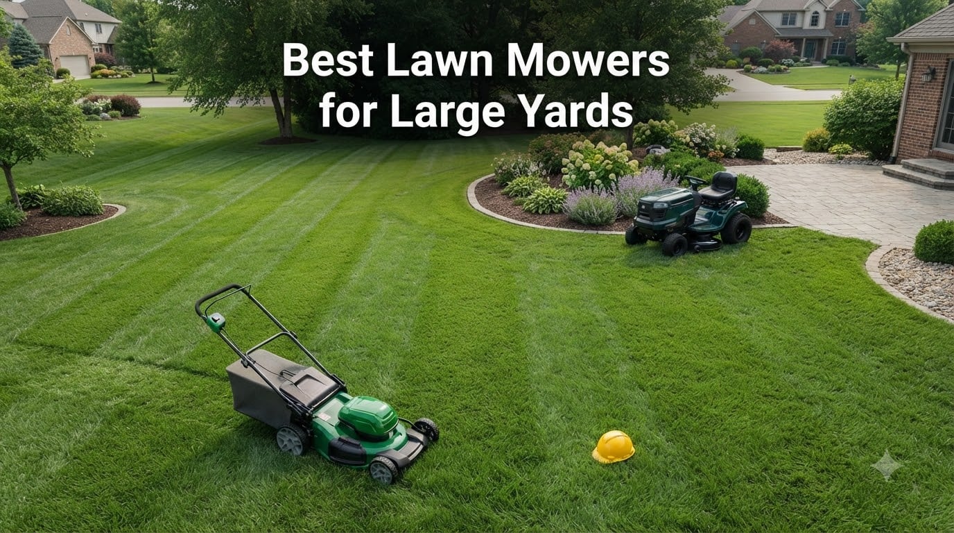 Best Lawn Mowers for Large Yards