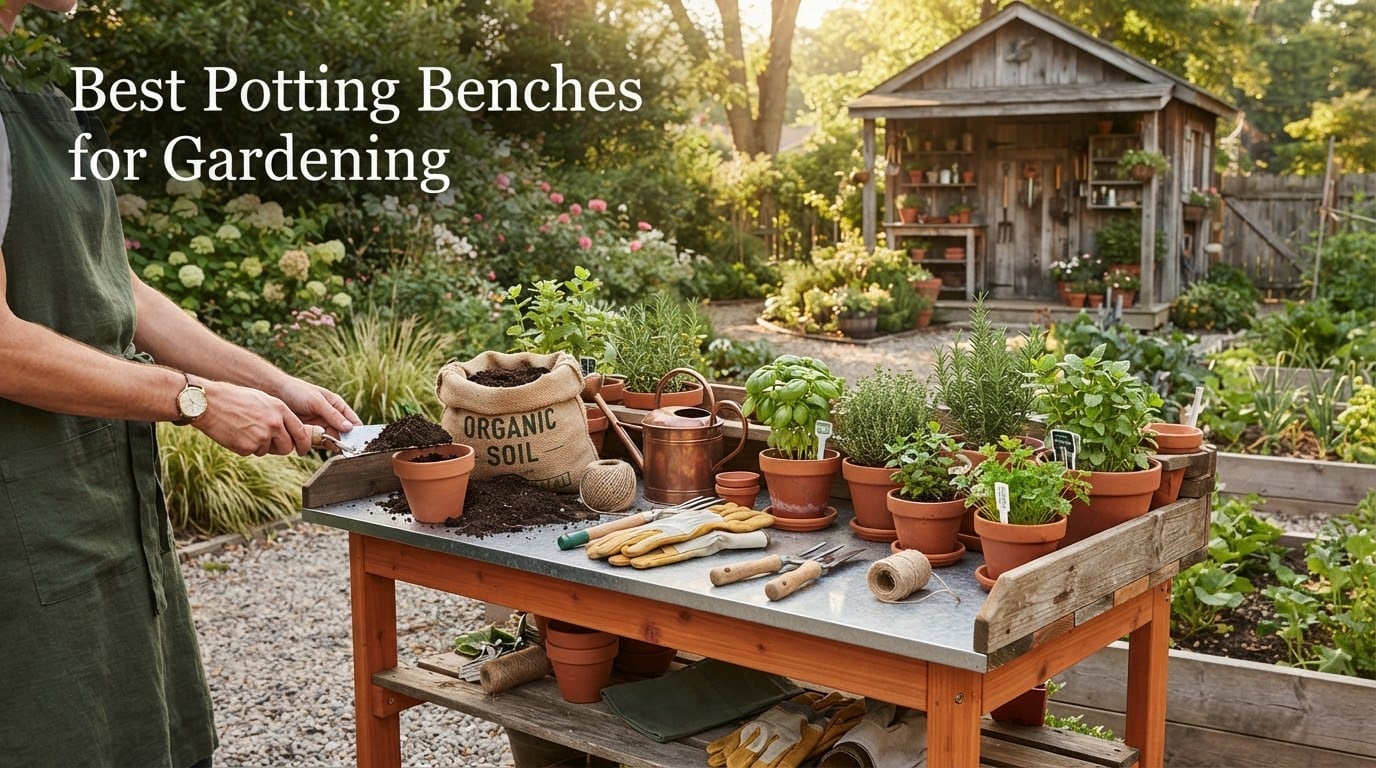 Best Potting Benches for Gardening