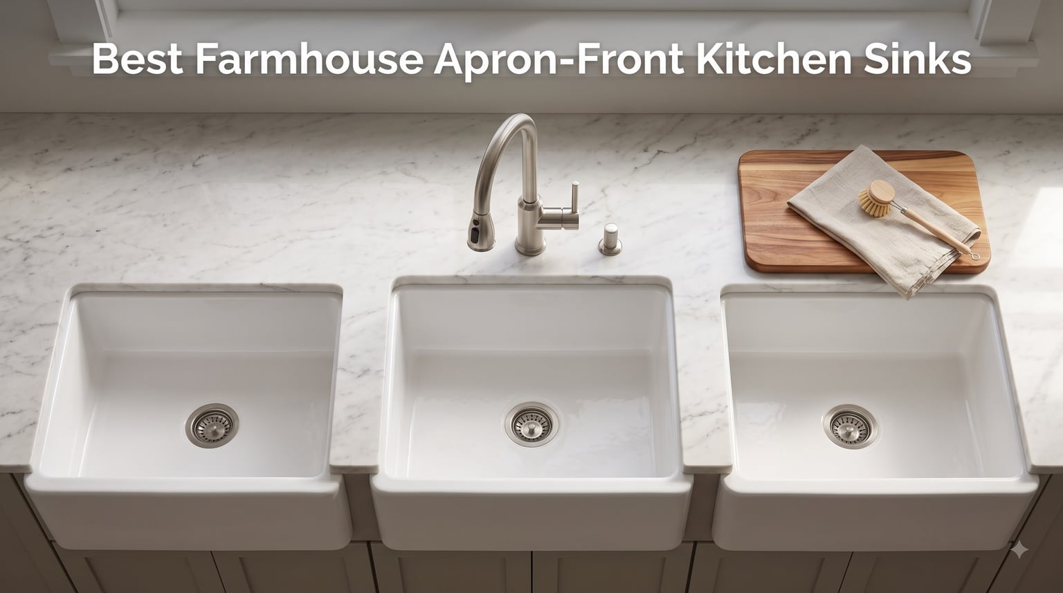 Best Farmhouse Apron-Front Kitchen Sinks