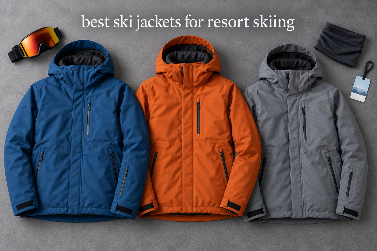 best ski jackets for resort skiing