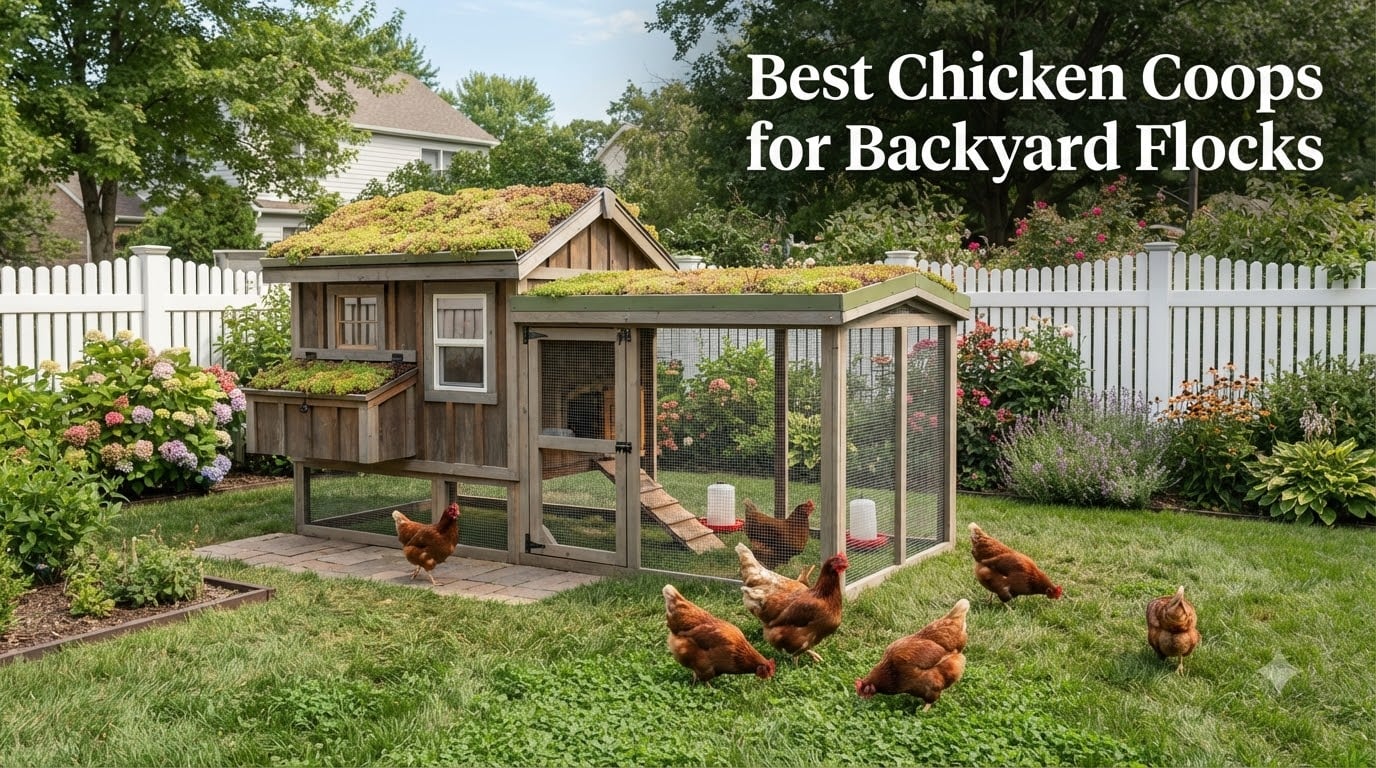 Best Chicken Coops for Backyard Flocks
