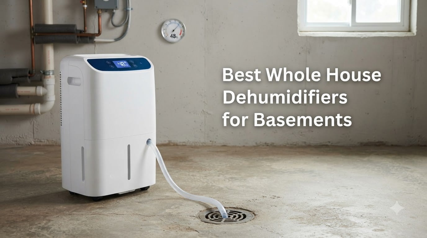 Best Whole House Dehumidifiers for Basements