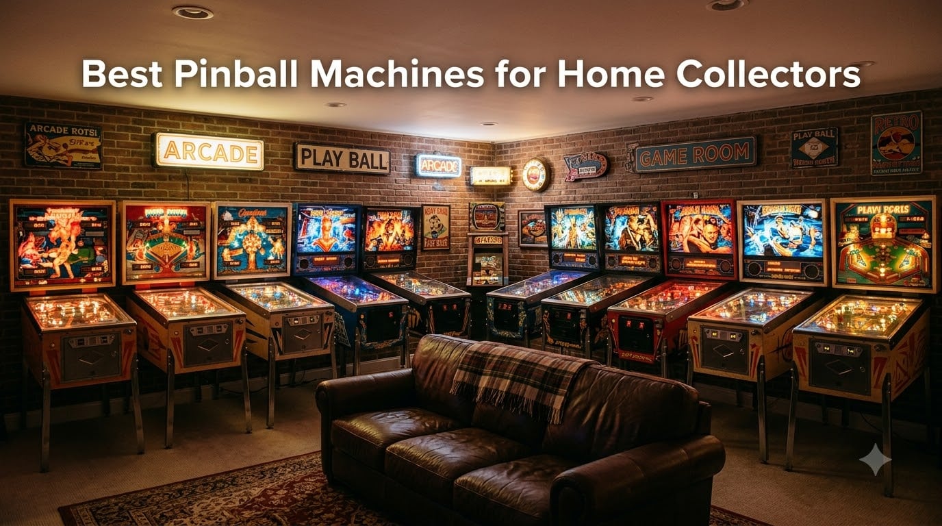 Best Pinball Machines for Home Collectors