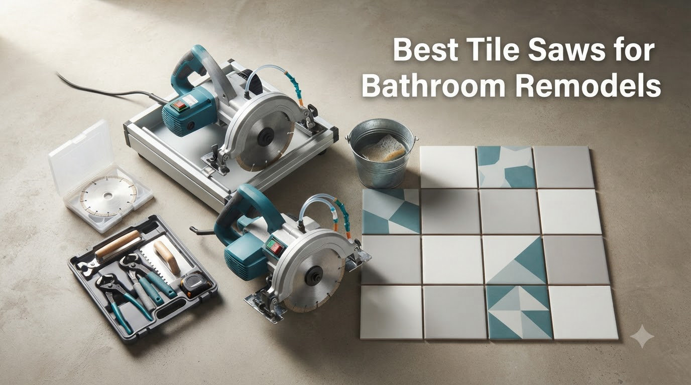 Best Tile Saws for Bathroom Remodels