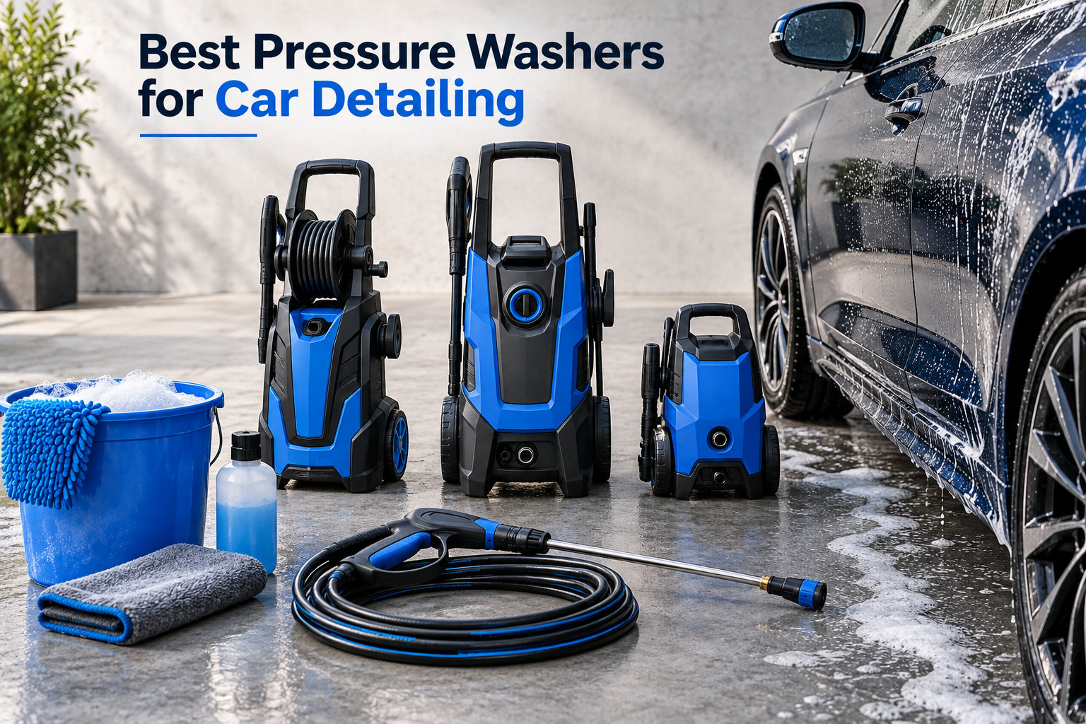 Best Pressure Washers for Car Detailing