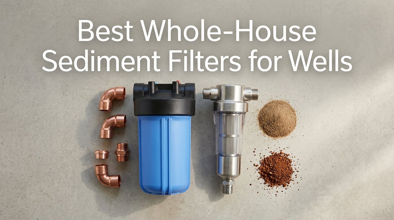 Best Whole-House Sediment Filters for Wells