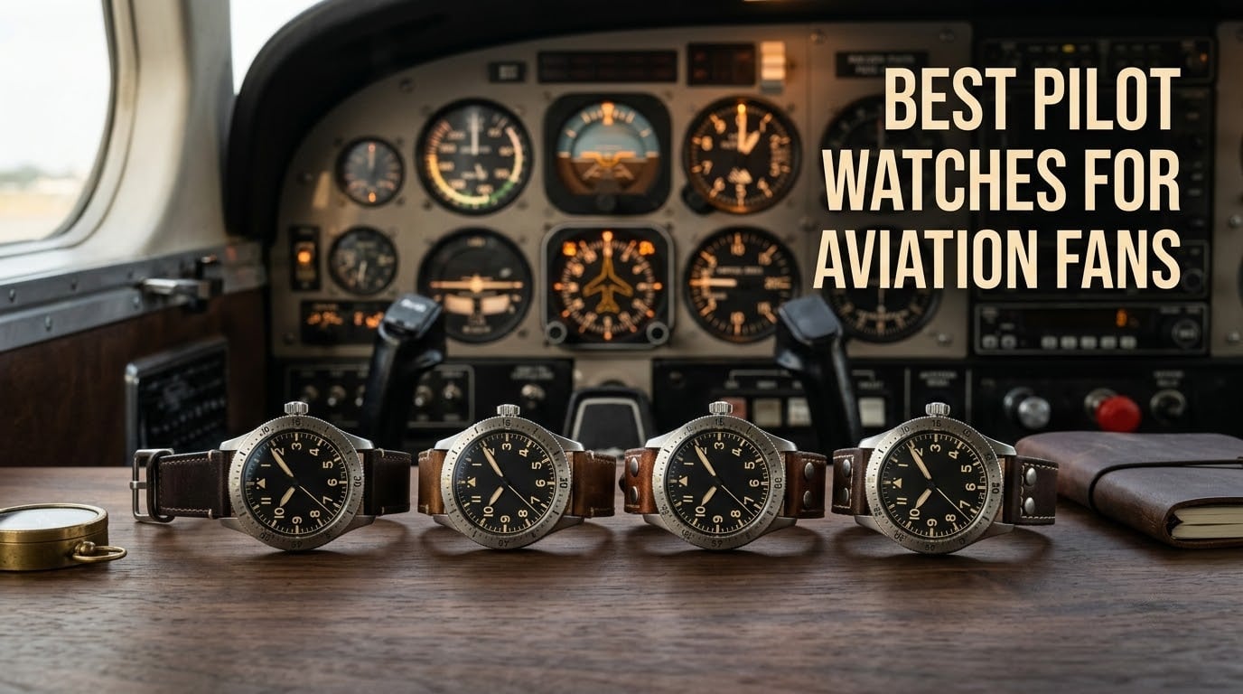 best pilot watches for aviation fans