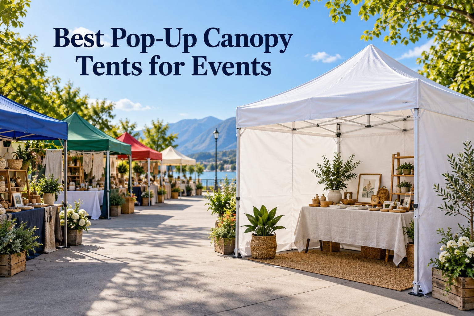 Best Pop-Up Canopy Tents for Events