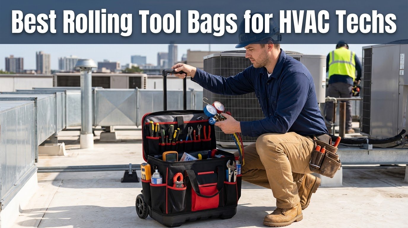 Best Rolling Tool Bags for HVAC Techs