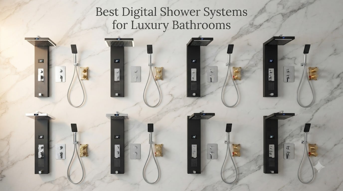 Best Digital Shower Systems for Luxury Bathrooms