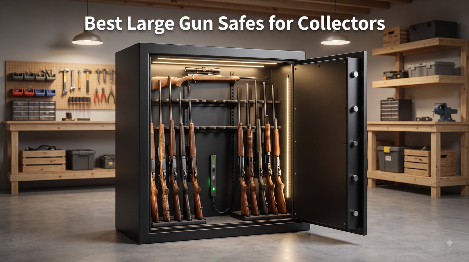Best Large Gun Safes for Collectors