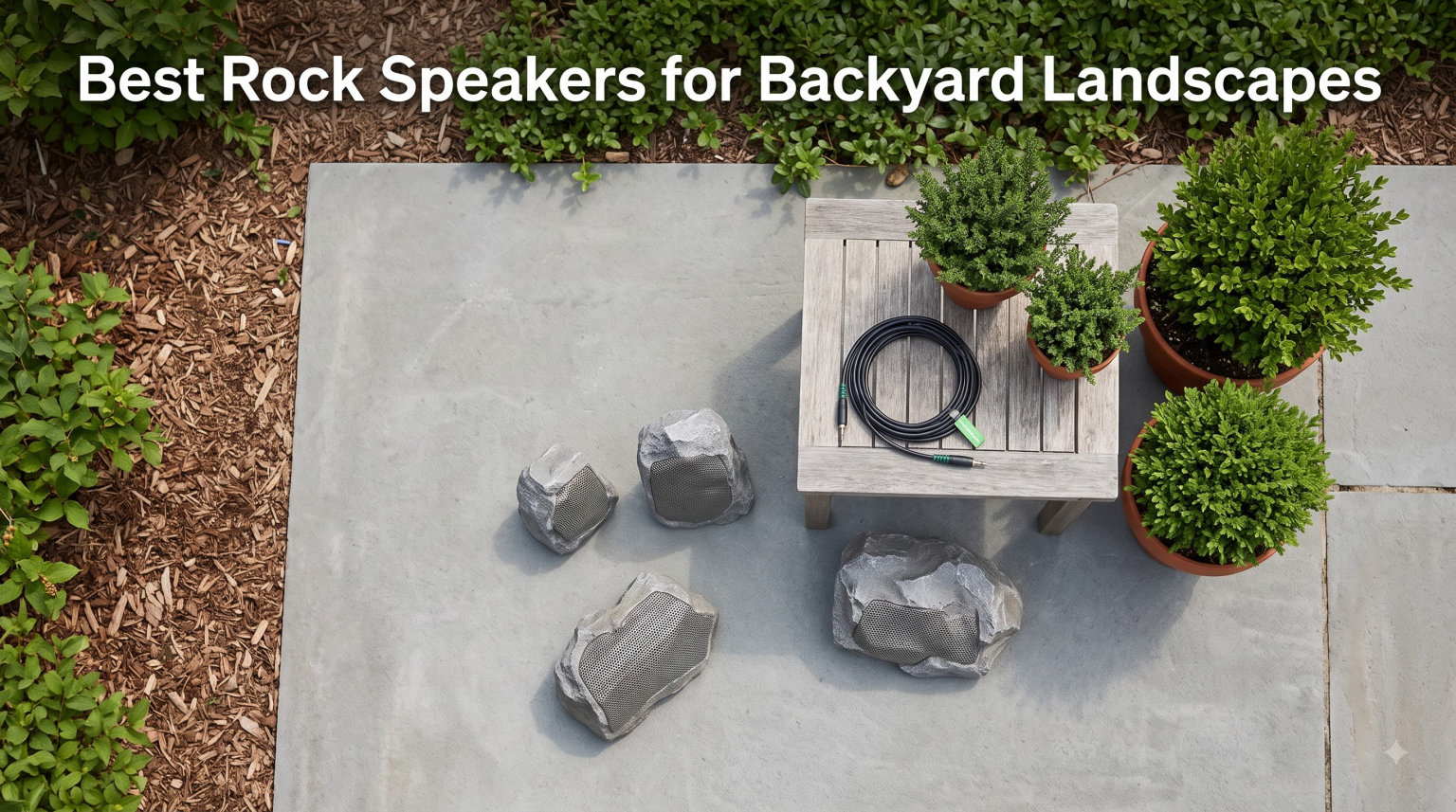 Best Rock Speakers for Backyard Landscapes