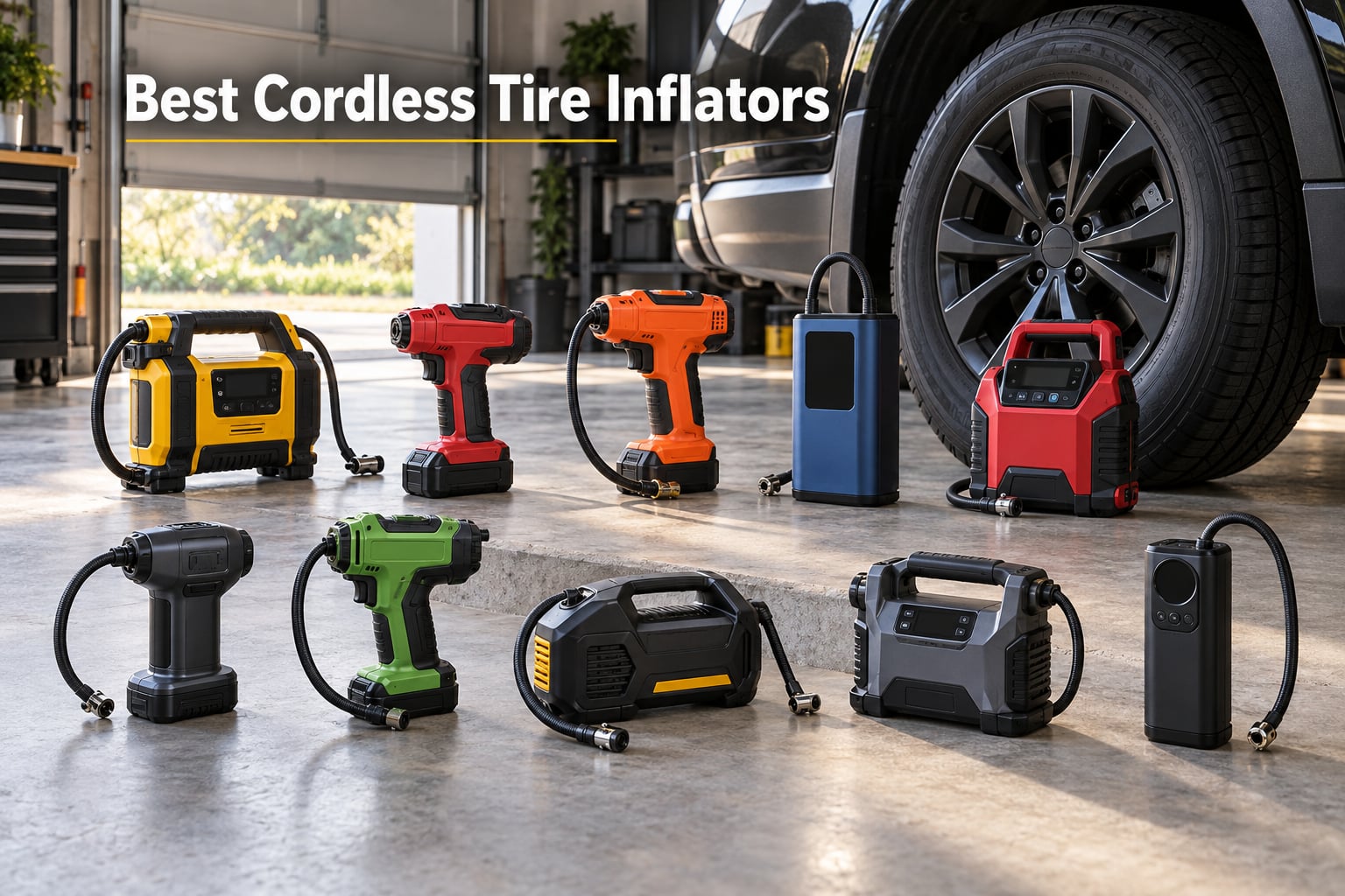 Best Cordless Tire Inflators